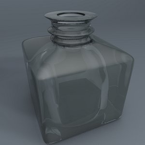 3d inkwell ink model