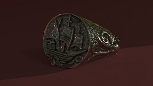 3D Krakens Vessel Ring model