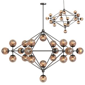 chandelier 21 3d max