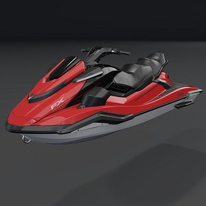 Yamaha FX Cruiser HO 2026 3D Model Rendering model