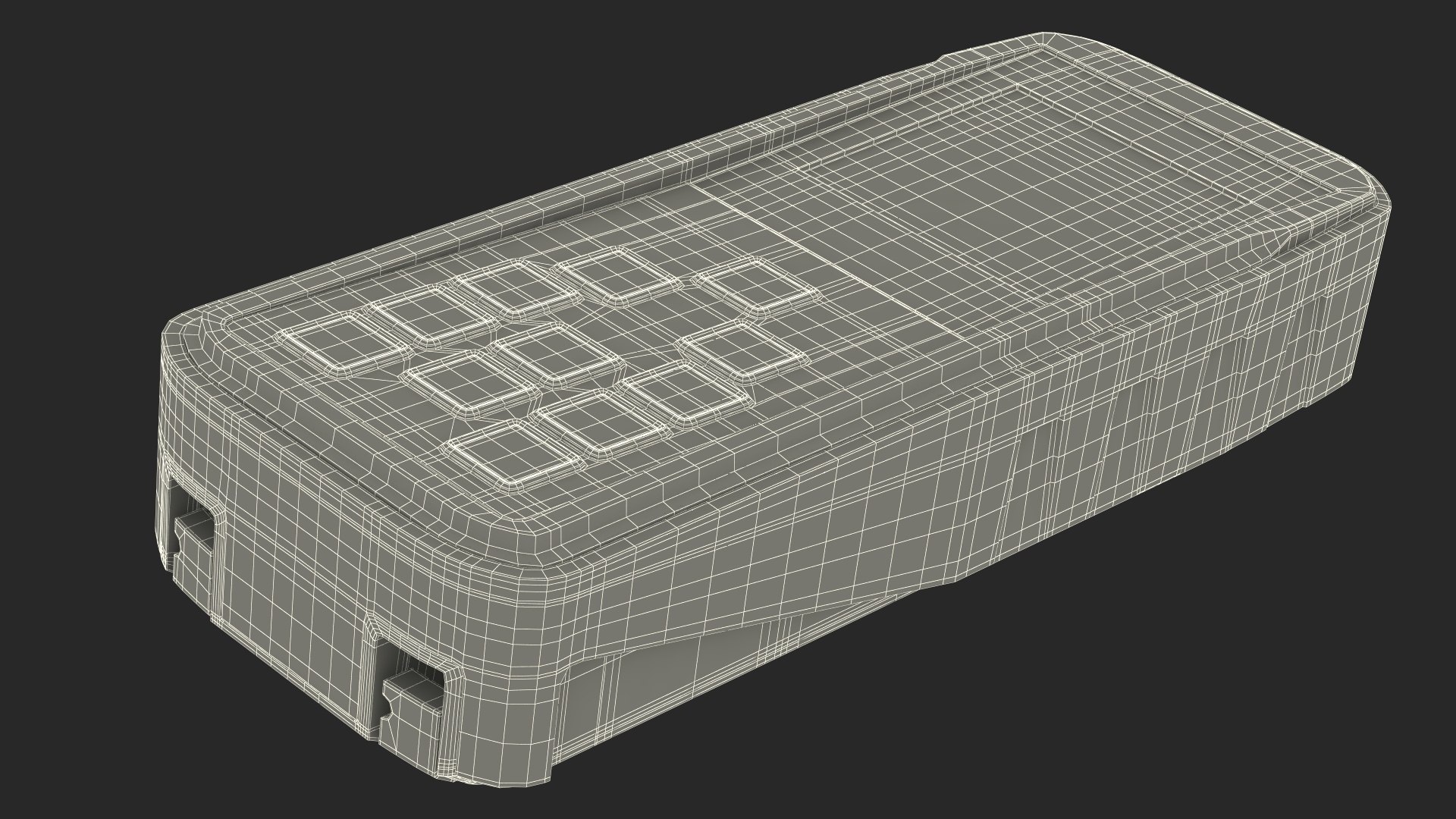 Distance Measuring Instrument Orange 3D Model - TurboSquid 2133312