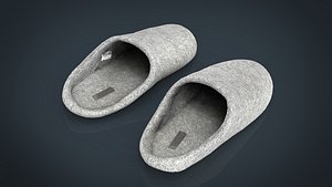 house slippers 3D model