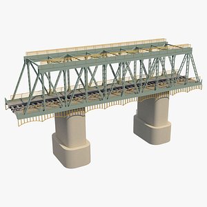 bridge rail railway model