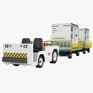 3d model tug mz electric