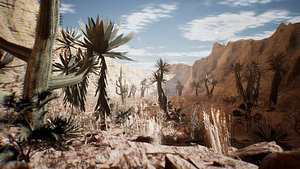 Western Plants 19 Assets 3D