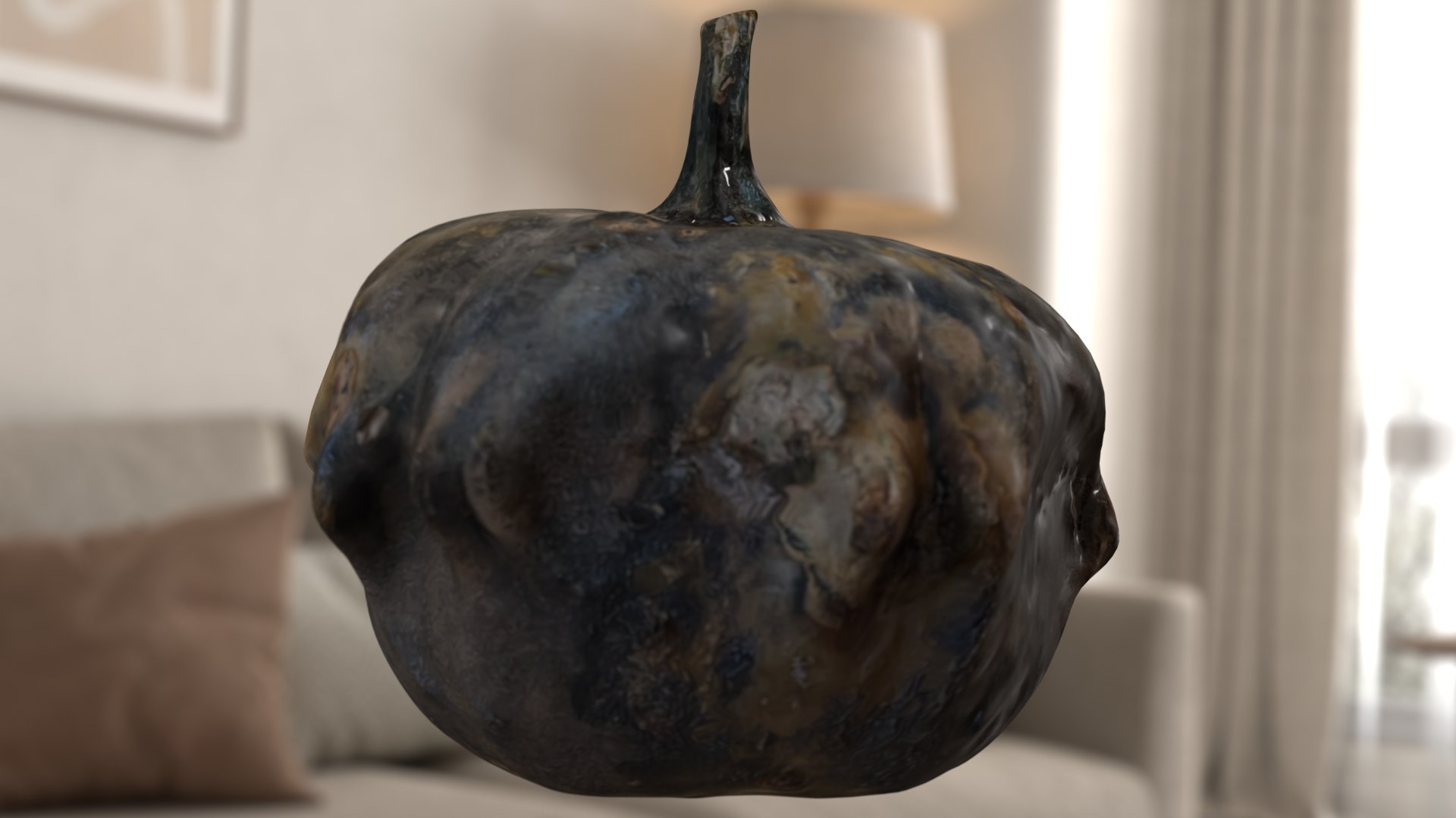 3D Model Pumpkin Pockmarked - TurboSquid 2330573