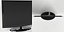 3D model flat wide tv