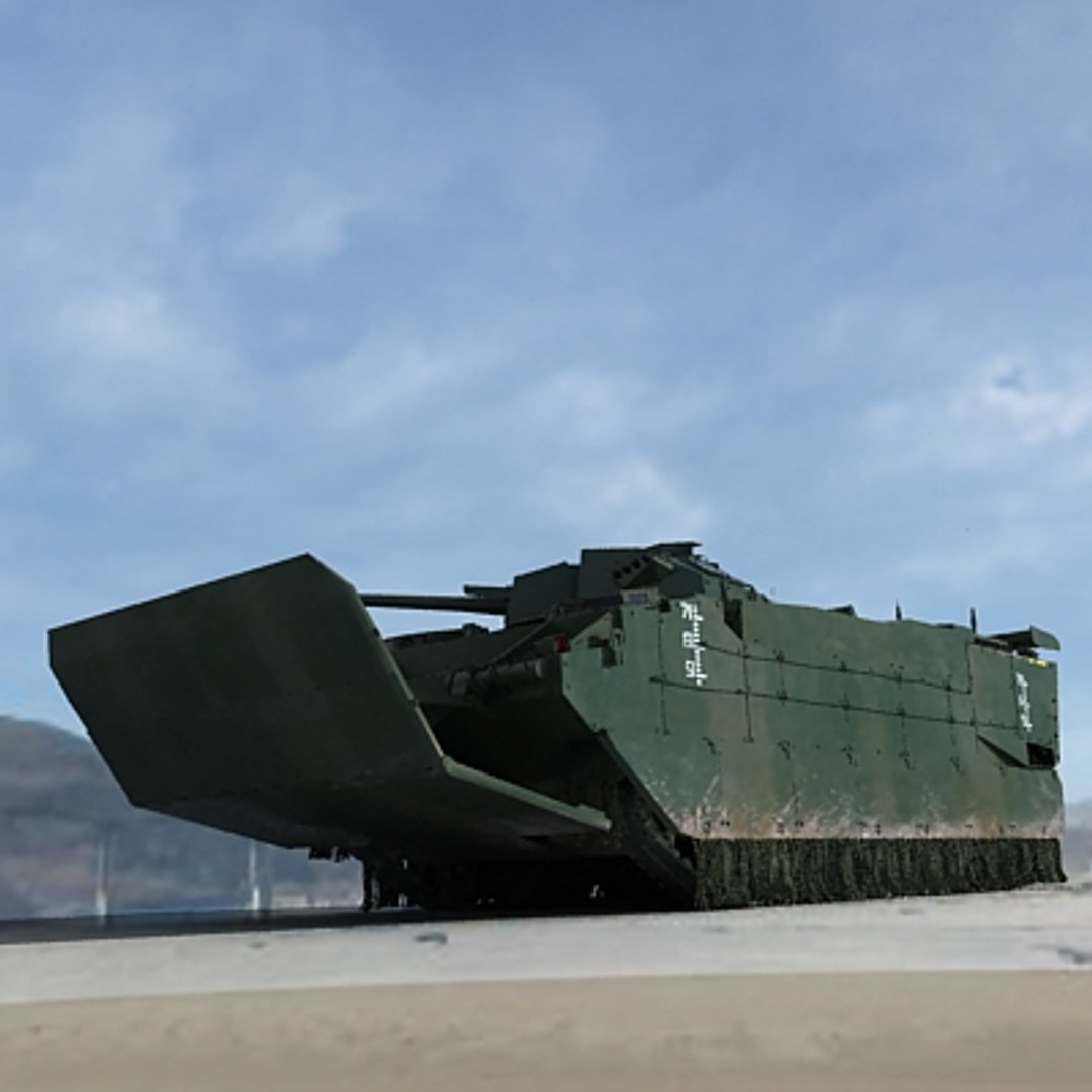 Expeditionary Fighting Vehicle Efv 3d Model