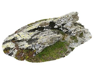 3D rocky cliffs 16k rocks model