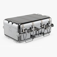 Sealed Metal Case for Lunar Geological Samples