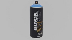 montana paint can 3D