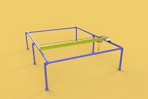 GIRDER OVERHEAD BRIDGE CRANE GANTRY HOIST