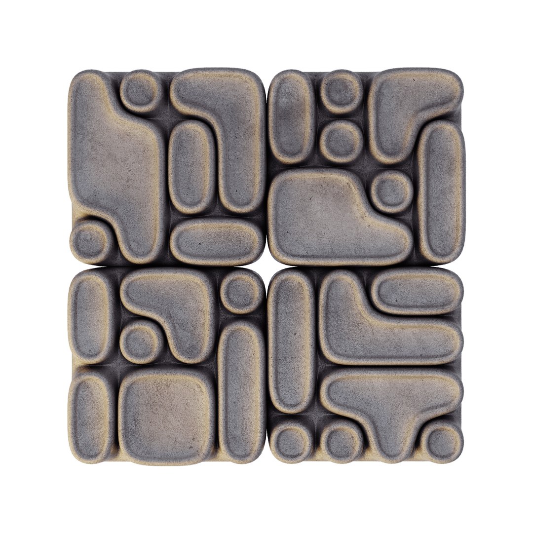3D Tiles with an unusual 3D pattern model https://p.turbosquid.com/ts-thumb/SR/dEWC8U/bM/1/jpg/1766485786/1920x1080/fit_q87/97739bfe0219d5767cad6bd298b240175a6a69b0/1.jpg