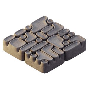3D Tiles with an unusual 3D pattern model