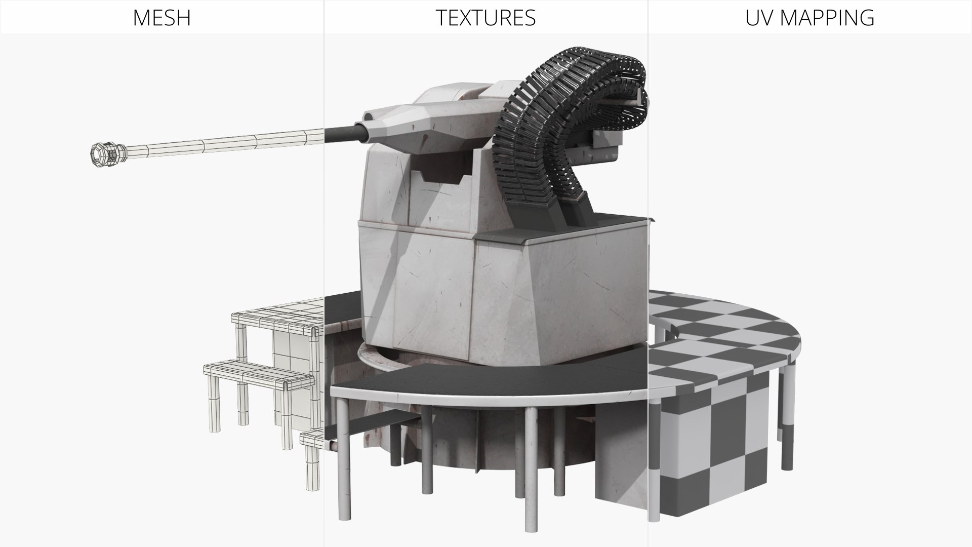 3D model Naval Deck Gun Turret with Platform https://p.turbosquid.com/ts-thumb/SR/dt0hbE/ye/naval_deck_gun_turret_with_platform_011/jpg/1777415037/1920x1080/fit_q87/7fd5d22de59f6fa4dafd8e7e7186e6abb9a63e65/naval_deck_gun_turret_with_platform_011.jpg