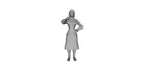 girl 3D model