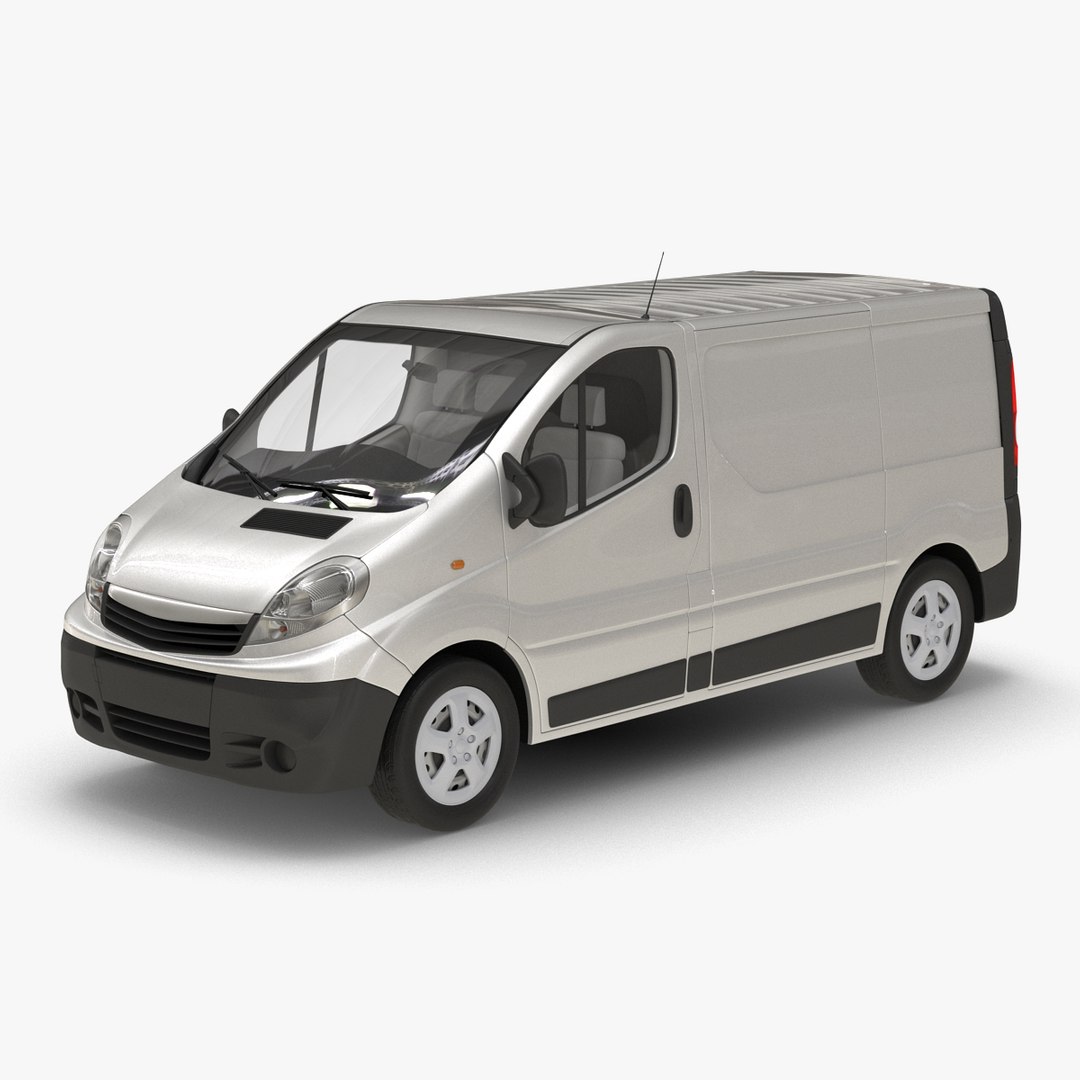 Generic Van 3D model preview