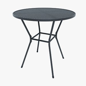 garden table metal model