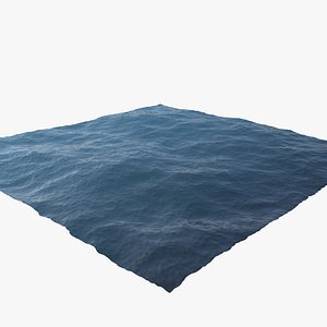 3d ocean scene model