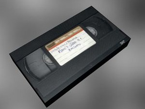 Vintage E180 VHS Video Tape 3D model - TurboSquid 1787402