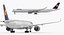 空中客车A350-1000 Lufthansa 3D模型