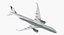空中客车A350-1000 Lufthansa 3D模型