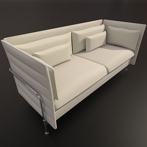 alcove sofa 3d model