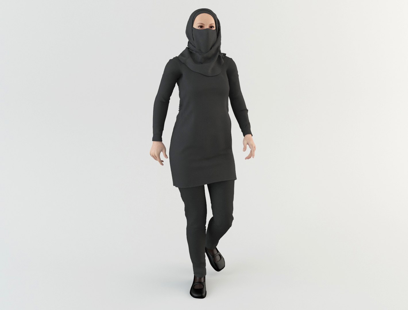 Young Arab Woman Model - TurboSquid 1207254