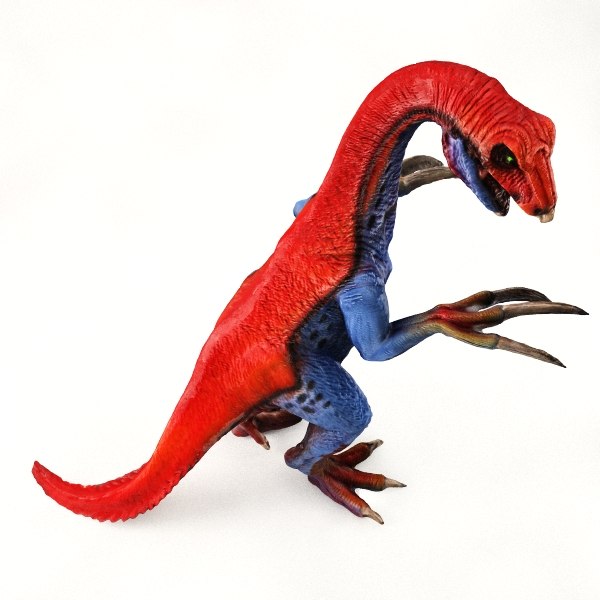 therizinosaurus toy 3d obj