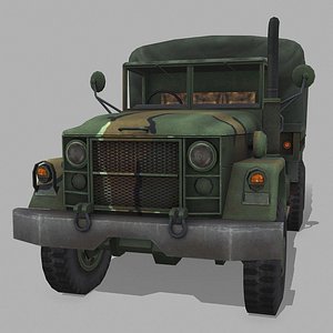 m35 cargo truck 3D