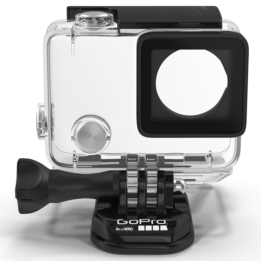 GoPro HERO4 Black Edition Camera Housing 3D model preview