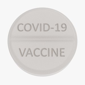 3D model covid-19 pill 1
