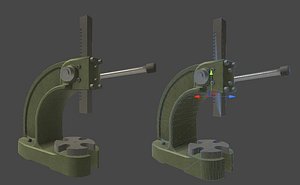 arbor press 3d model