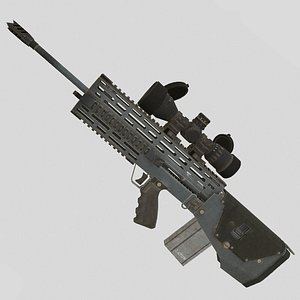3D gun weapon model