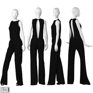 woman mannequin 3d model
