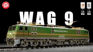 Indian Railways WAG 9 Electric Locomotive