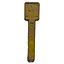 Concrete Water Marker - Yellow
