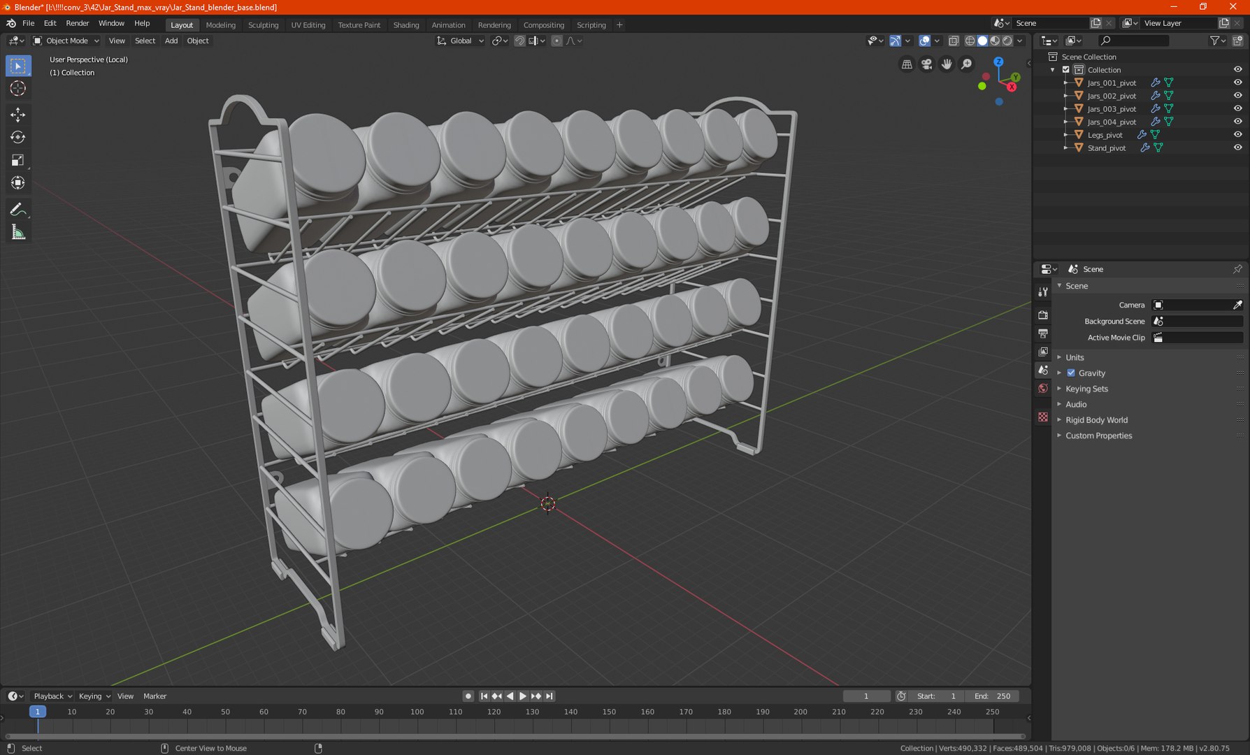 Jar Stand model https://p.turbosquid.com/ts-thumb/ST/4ROaqx/9b/jarstandvray3dmodel033/jpg/1672291429/1920x1080/fit_q87/e8b1f5a8d5d0ee918827d4abedb01f3b273deb30/jarstandvray3dmodel033.jpg