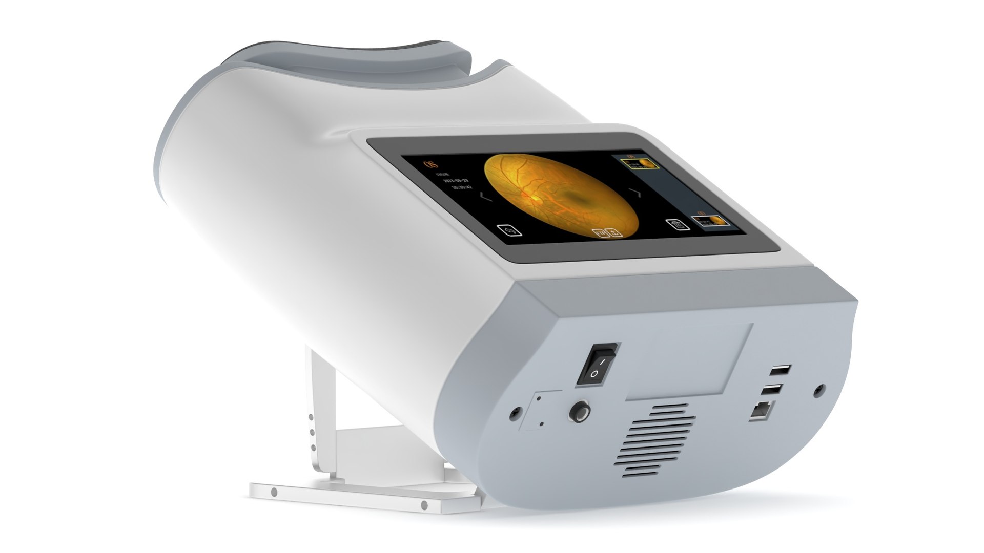 Medical Fully Automatic Fundus Camera 3D model https://p.turbosquid.com/ts-thumb/ST/6jvHLf/WQ/medicalfullyautomaticfunduscamera002/jpg/1732856962/1920x1080/fit_q87/10da83d87d4bd85c04b140b2f6ed2dbd8d482dce/medicalfullyautomaticfunduscamera002.jpg