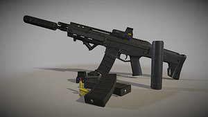 Adaptive Combat Rifle 3D