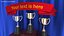 Winner Award Banner Red 3D model