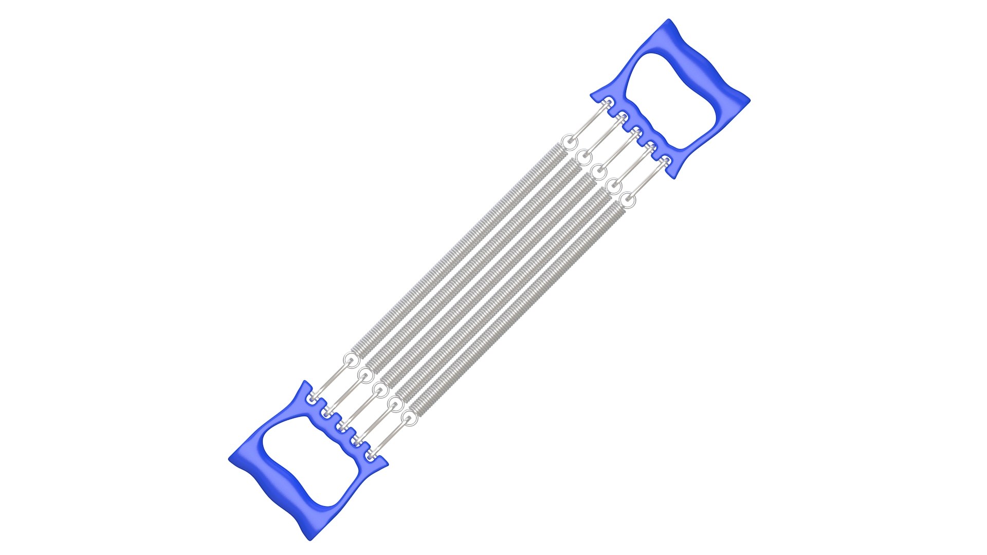 Spring Chest Expander Blue 3D - TurboSquid 2015708