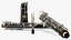 3D Woodwind Instrument Oboe Disassembled