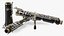 3D Woodwind Instrument Oboe Disassembled