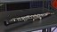 3D Woodwind Instrument Oboe Disassembled