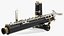 3D Woodwind Instrument Oboe Disassembled