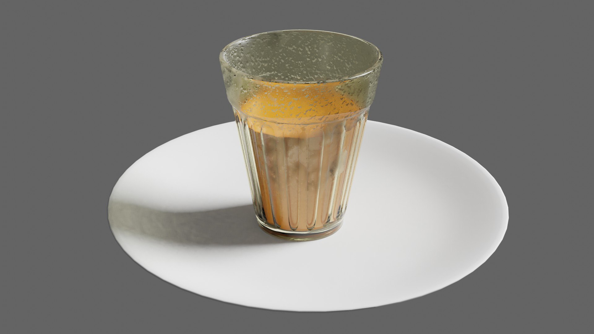 Tea glass Indian style | 3D model