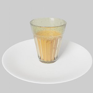 Tea glass - Chai glass 3D model 3D model