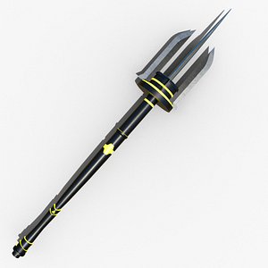 Fantasy Spear10 Glow GameReady PBR Unity Unreal Engine V-Ray Arnold Textures Included