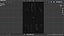 Modern Abstract Linear Waves Relief Wall Panel STL CNC 113